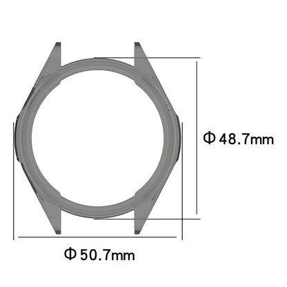 For Huawei Watch GT Runner Transparent TPU Smart Watch Half Cover Protective Case