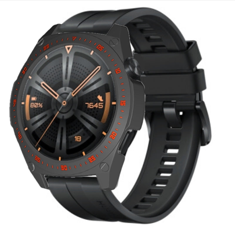For Huawei Watch GT 3 (46mm) Scale Design Smart Watch PC Frame Protective Case