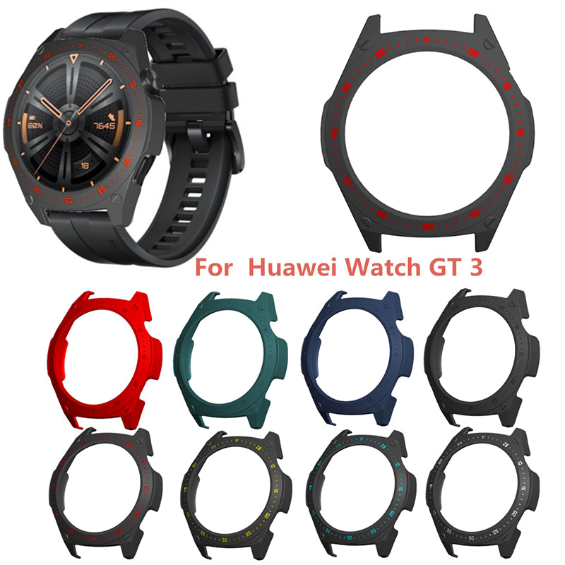 For Huawei Watch GT 3 (46mm) Scale Design Smart Watch PC Frame Protective Case