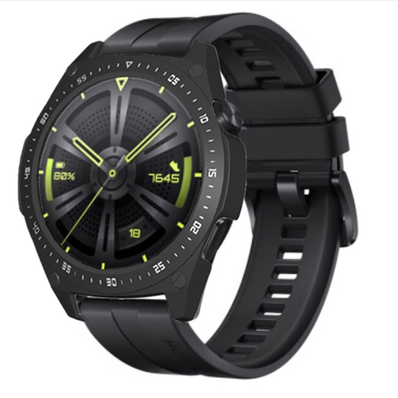 For Huawei Watch GT 3 (46mm) Scale Design Smart Watch PC Frame Protective Case