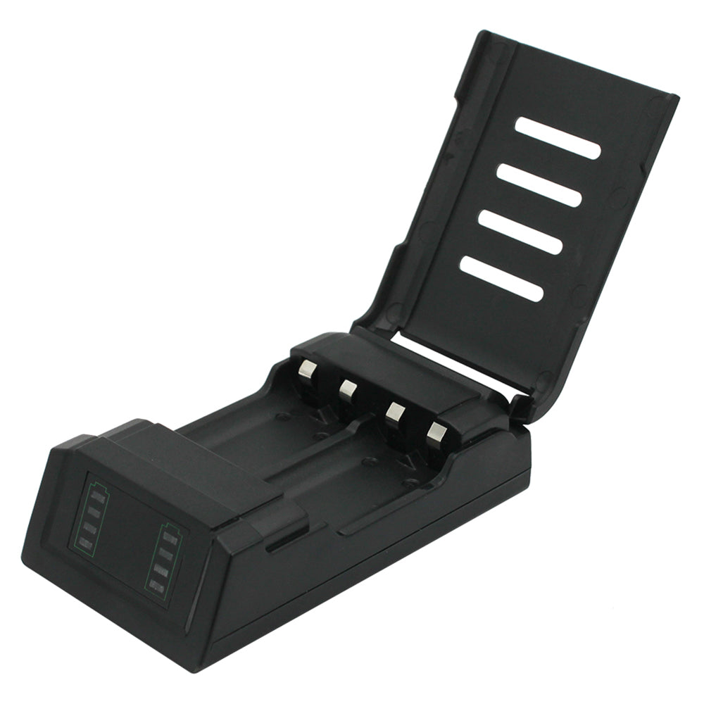 1035 For Xbox One S Battery Pack Charging Station with Cover Controller Battery Charger Lightweight Charging Case