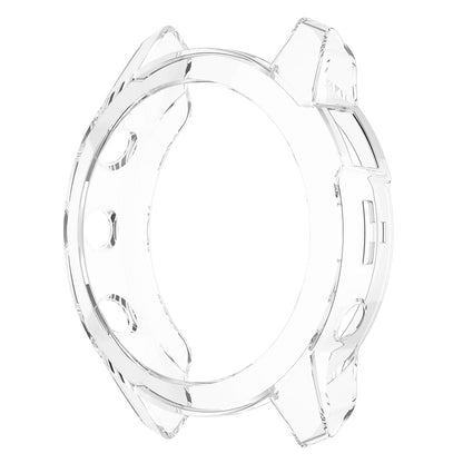For Garmin Fenix 7/7 Solar/7 Sapphire Solar Half-pack Hollowed Transparent Watch Case Cover