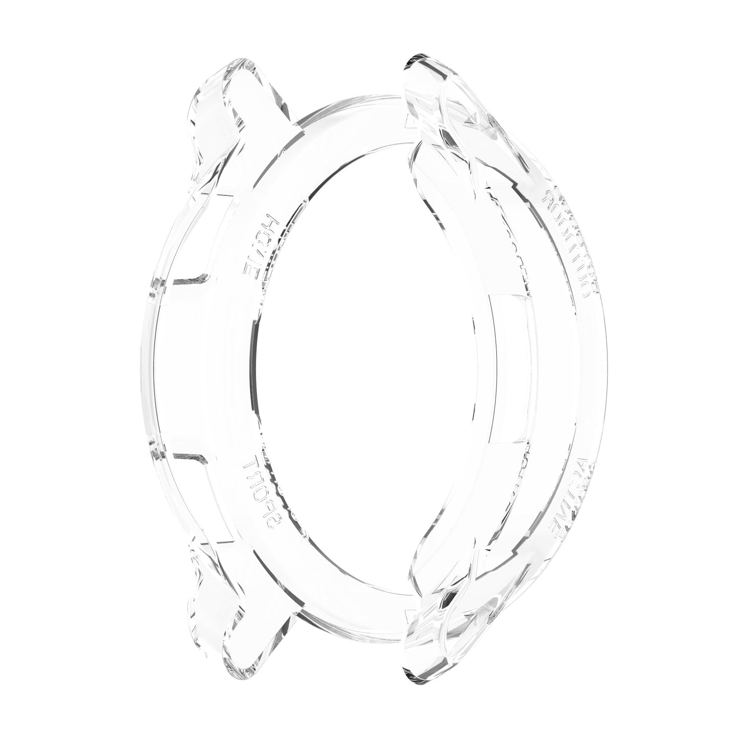 For Xiaomi Watch S1 Active/Watch Color 2 Anti-fall Transparent Watch Case TPU Cover Protector