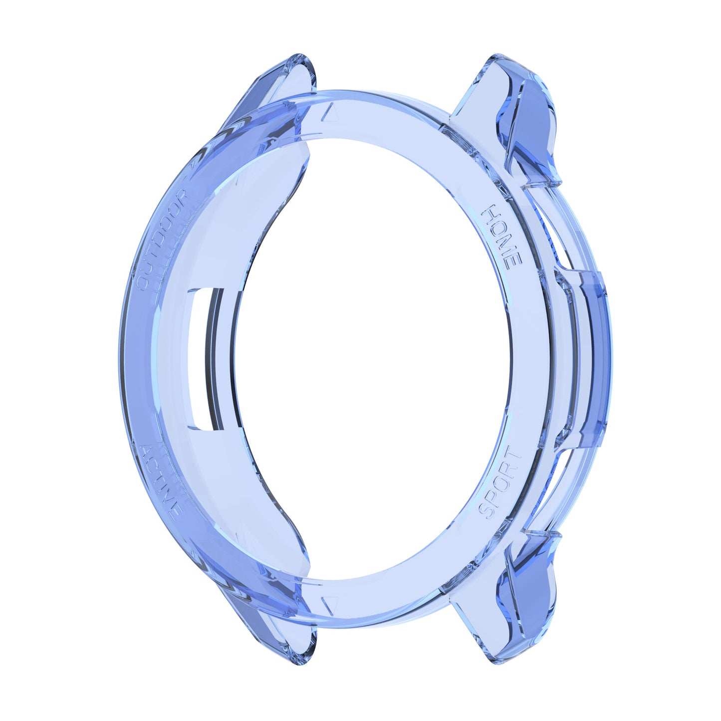 For Xiaomi Watch S1 Active/Watch Color 2 Anti-fall Transparent Watch Case TPU Cover Protector
