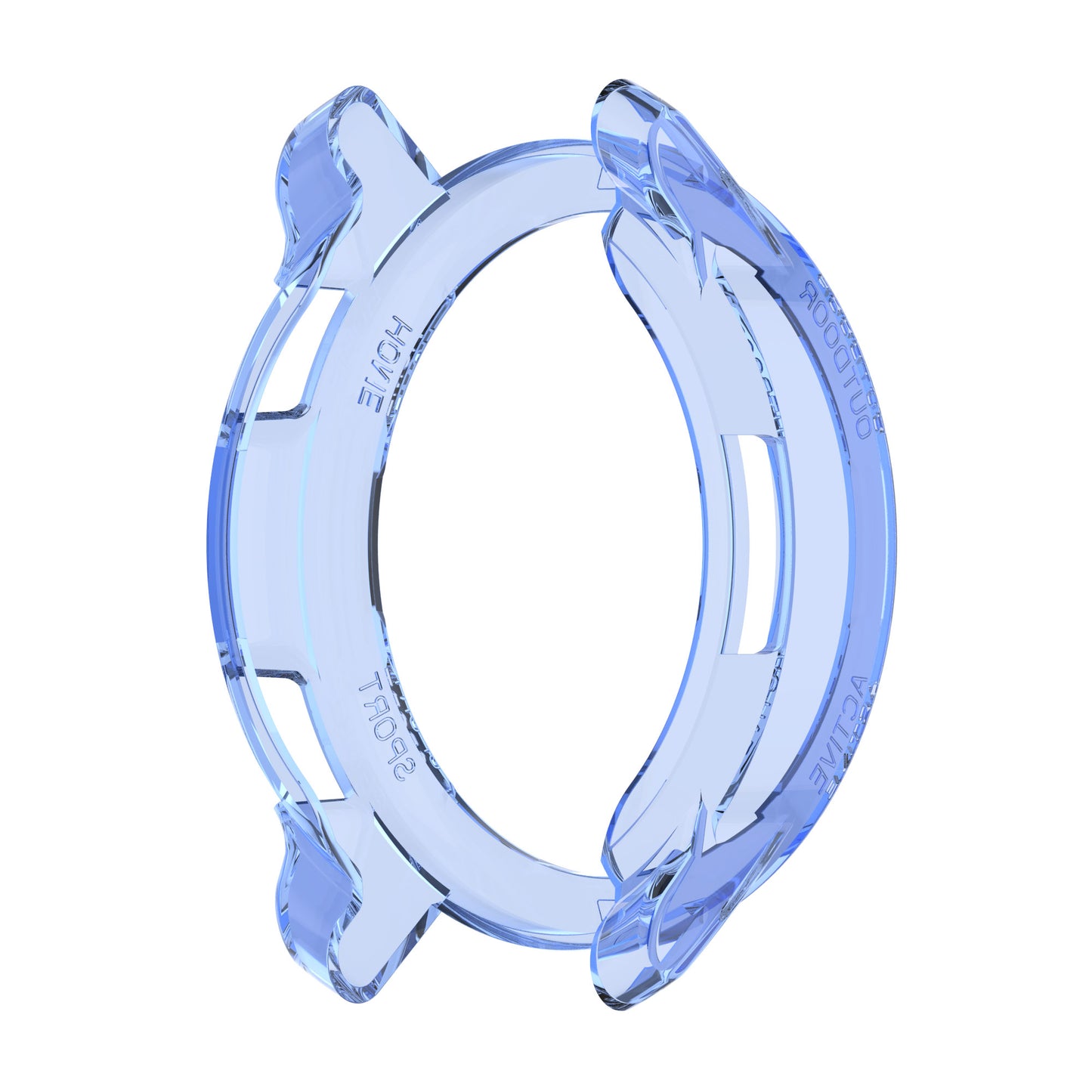 For Xiaomi Watch S1 Active/Watch Color 2 Anti-fall Transparent Watch Case TPU Cover Protector