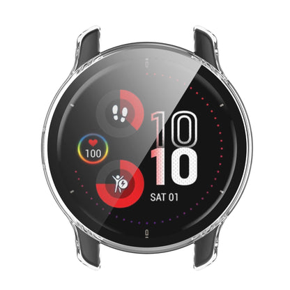 For Garmin Venu2 Plus Durable Hard PC Watch Cover Case with Built-in Tempered Glass Screen Protector
