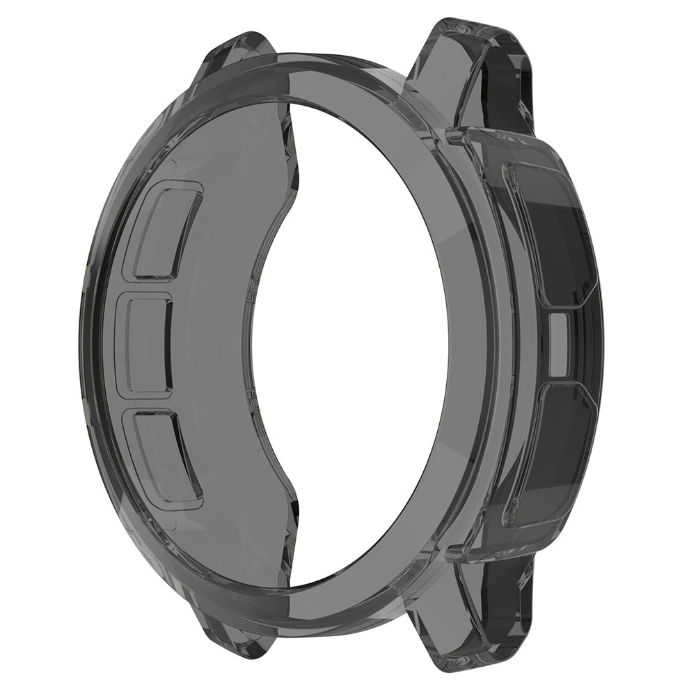 For Garmin Instinct 2 Transparent Soft TPU Protective Case Anti-drop Watch Cover