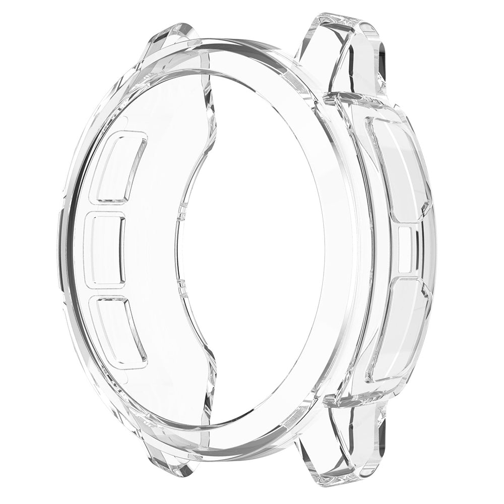 For Garmin Instinct 2 Transparent Soft TPU Protective Case Anti-drop Watch Cover