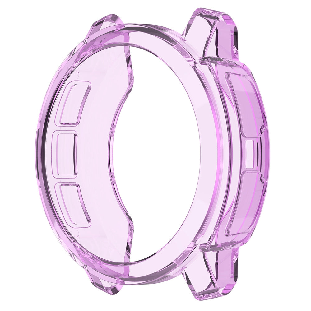 For Garmin Instinct 2 Transparent Soft TPU Protective Case Anti-drop Watch Cover