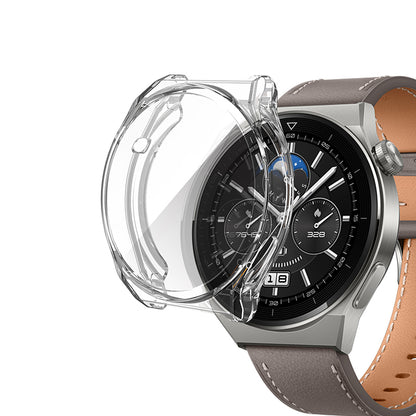 For Huawei Watch GT 3 Pro 43mm Overall Protective Watch Case HD Clear TPU Anti-Scratch Flexible Cover