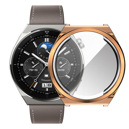 For Huawei Watch GT 3 Pro 46mm Soft TPU Shockproof Protective Case All-Around Anti-Scratch Screen Protector Cover