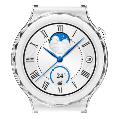 For Huawei Watch GT 3 Pro 46mm Hollow Out Smart Watch Case Half Coverage Watch Cover