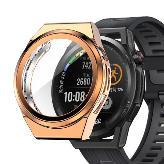For Huawei Watch GT Runner All-inclusive Shell Cover Soft TPU Anti-Scratch Electroplating Case