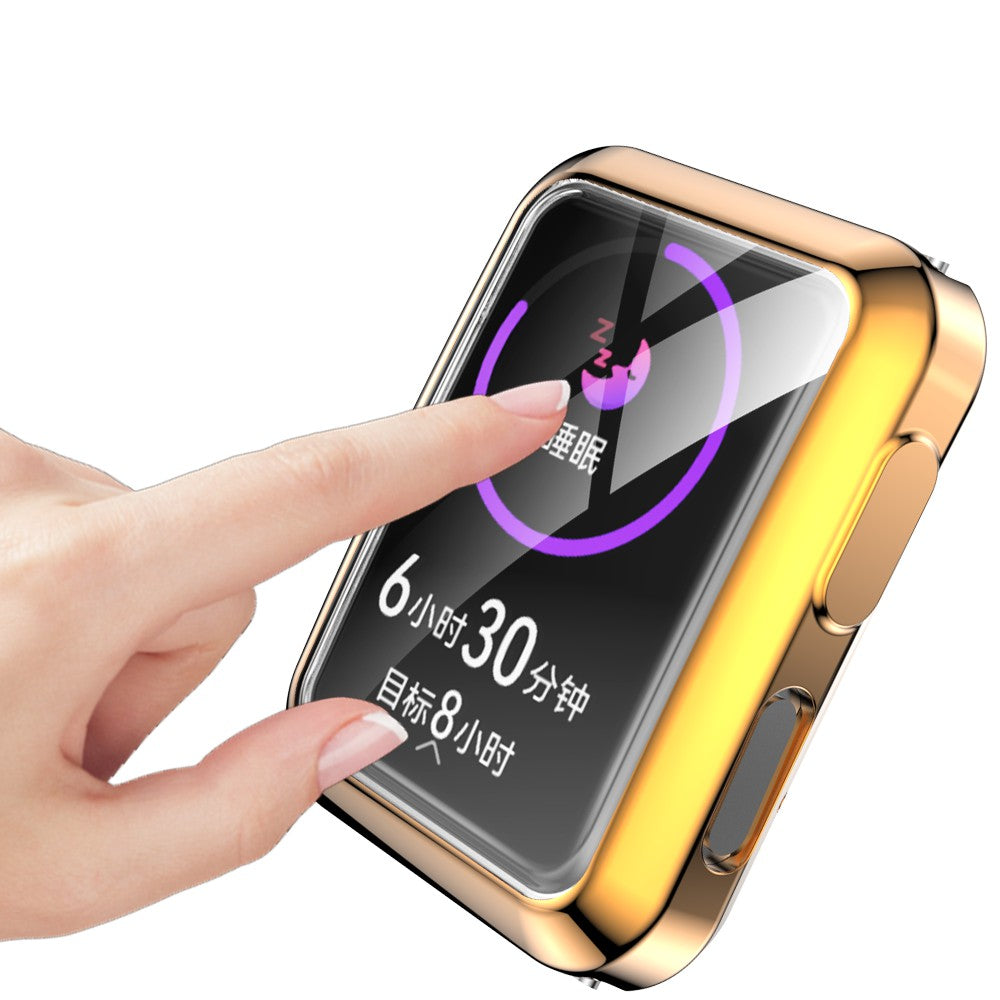 For Huawei Watch D Electroplate Design Bumper Frame Case Soft TPU All-Inclusive Cover