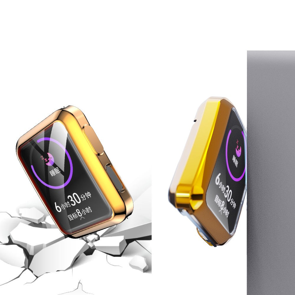 For Huawei Watch D Electroplate Design Bumper Frame Case Soft TPU All-Inclusive Cover