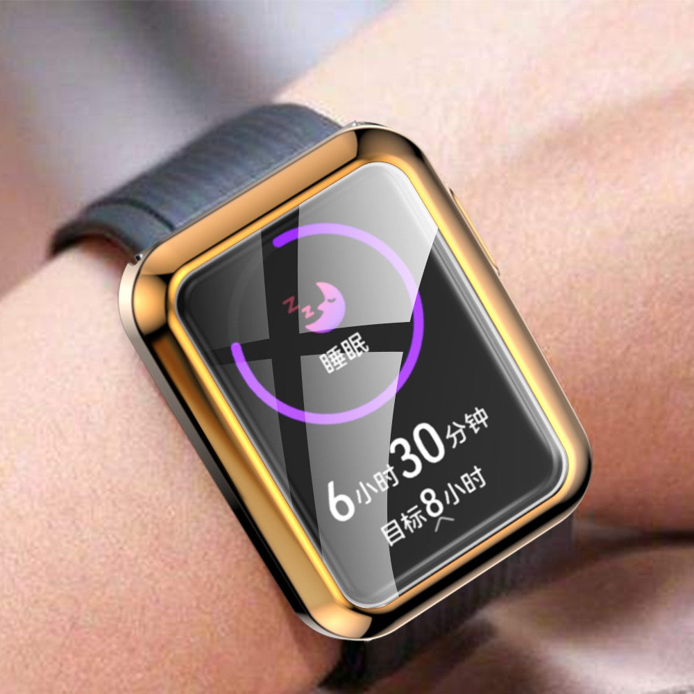 For Huawei Watch D Electroplate Design Bumper Frame Case Soft TPU All-Inclusive Cover