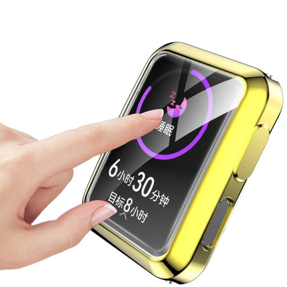 For Huawei Watch D Electroplate Design Bumper Frame Case Soft TPU All-Inclusive Cover