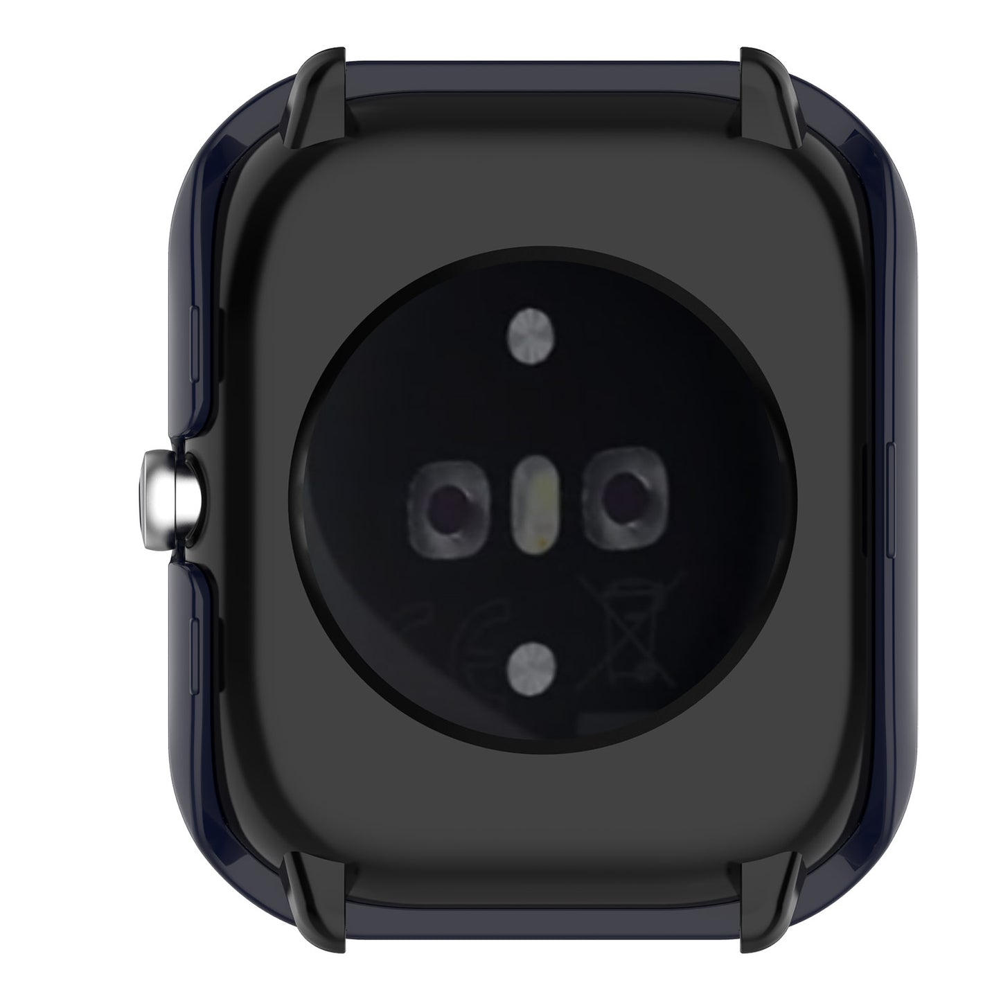 For Huami Amazfit GTS 4 Mini Hard PC Anti-dust Watch Case Cover with HD Anti-wear Tempered Glass Film
