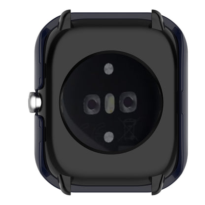 For Huami Amazfit GTS 4 Mini Hard PC Anti-dust Watch Case Cover with HD Anti-wear Tempered Glass Film