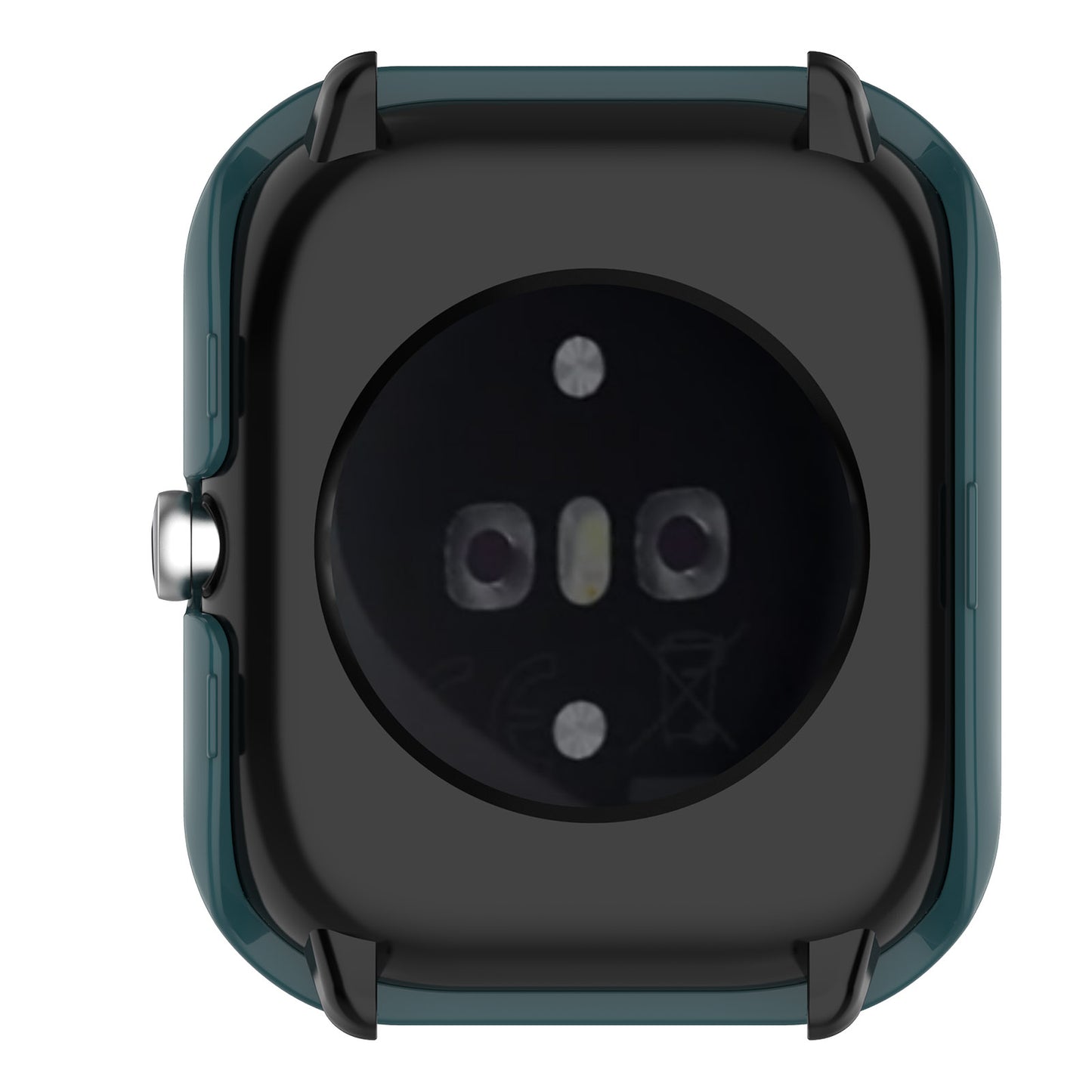 For Huami Amazfit GTS 4 Mini Hard PC Anti-dust Watch Case Cover with HD Anti-wear Tempered Glass Film
