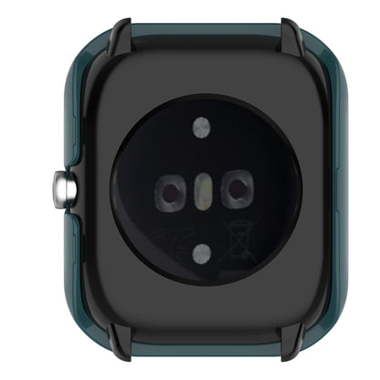 For Huami Amazfit GTS 4 Mini Hard PC Anti-dust Watch Case Cover with HD Anti-wear Tempered Glass Film