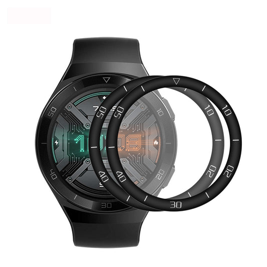 2Pcs/Set ENKAY HAT PRINCE 3D PC Edge + PMMA Full Screen Protector for Huawei Watch GT 2e 46mm
