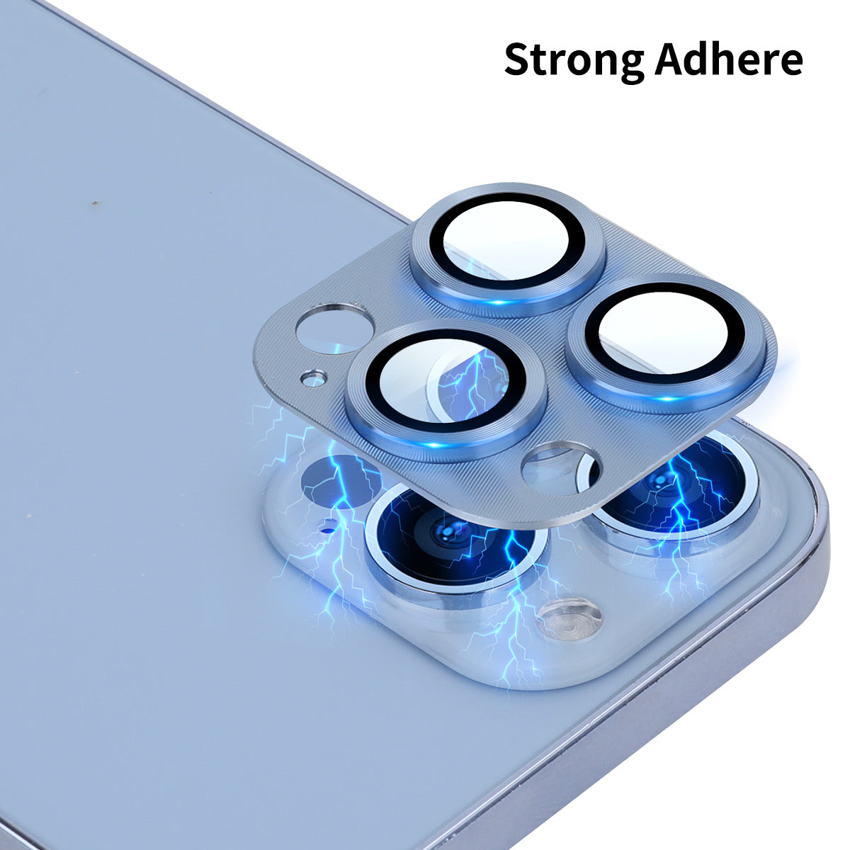 ENKAY HAT PRINCE Camera Lens Protector for iPhone 13 Pro / 13 Pro Max, High Transparency Aluminium Alloy + Tempered Glass Camera Cover Screen Protector