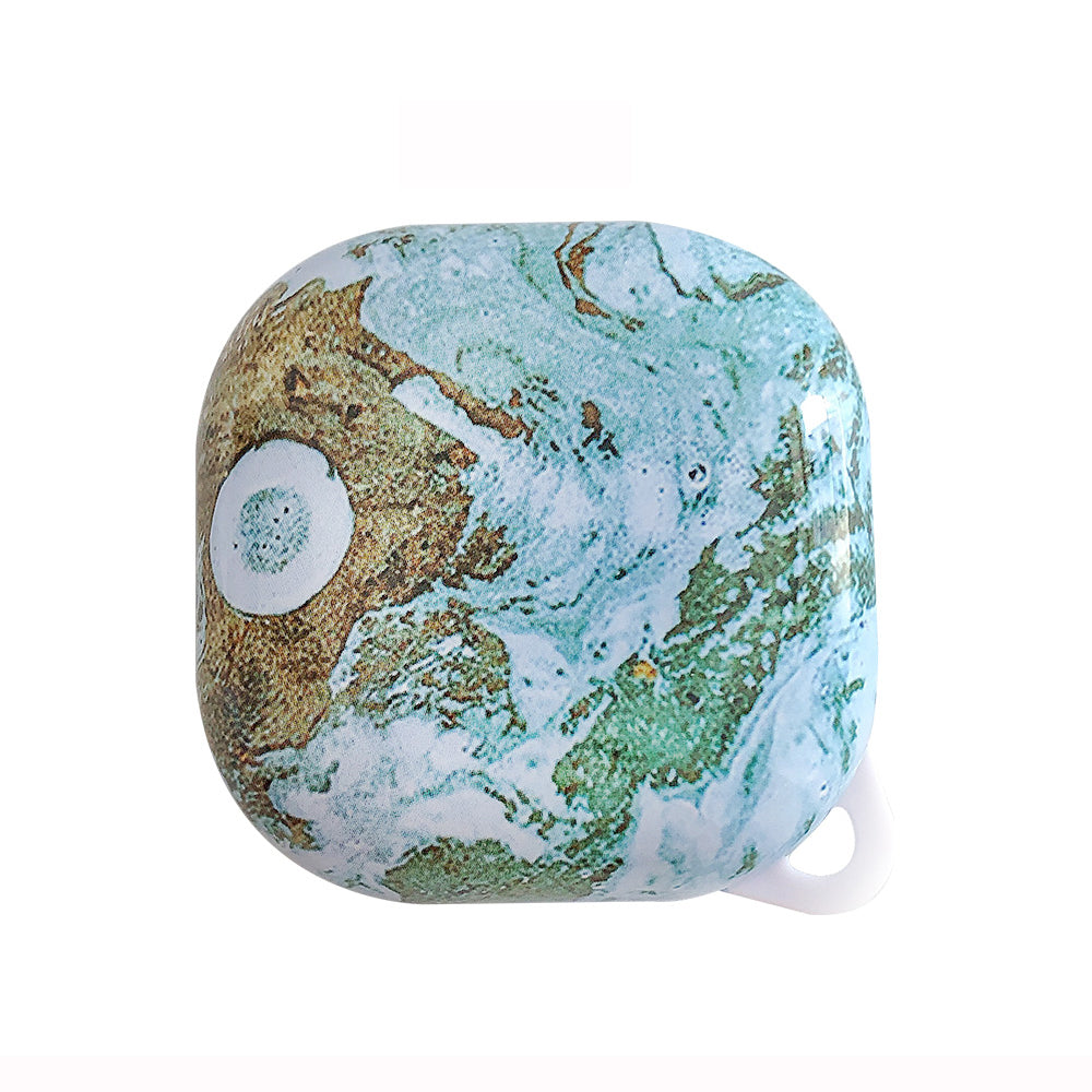 Anti-Drop Marble Texture PC Cover Case for Samsung Galaxy Buds Live
