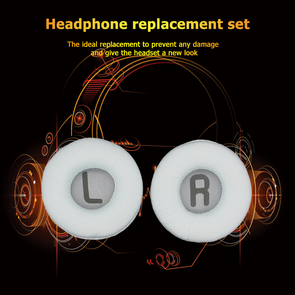 1 Pair Soft Earpads Foam Ear Pads Cushion Cover for JBL Tune 500BT 600BTNC T450BT Headphones