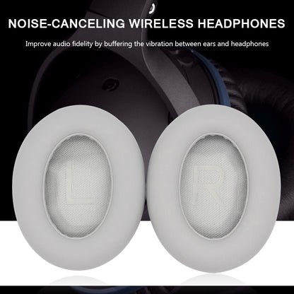 1 Pair Replacement Protein Leather Earpads Ear Cushions Ear Pads for Bose 700/NC700 Bluetooth Headphone