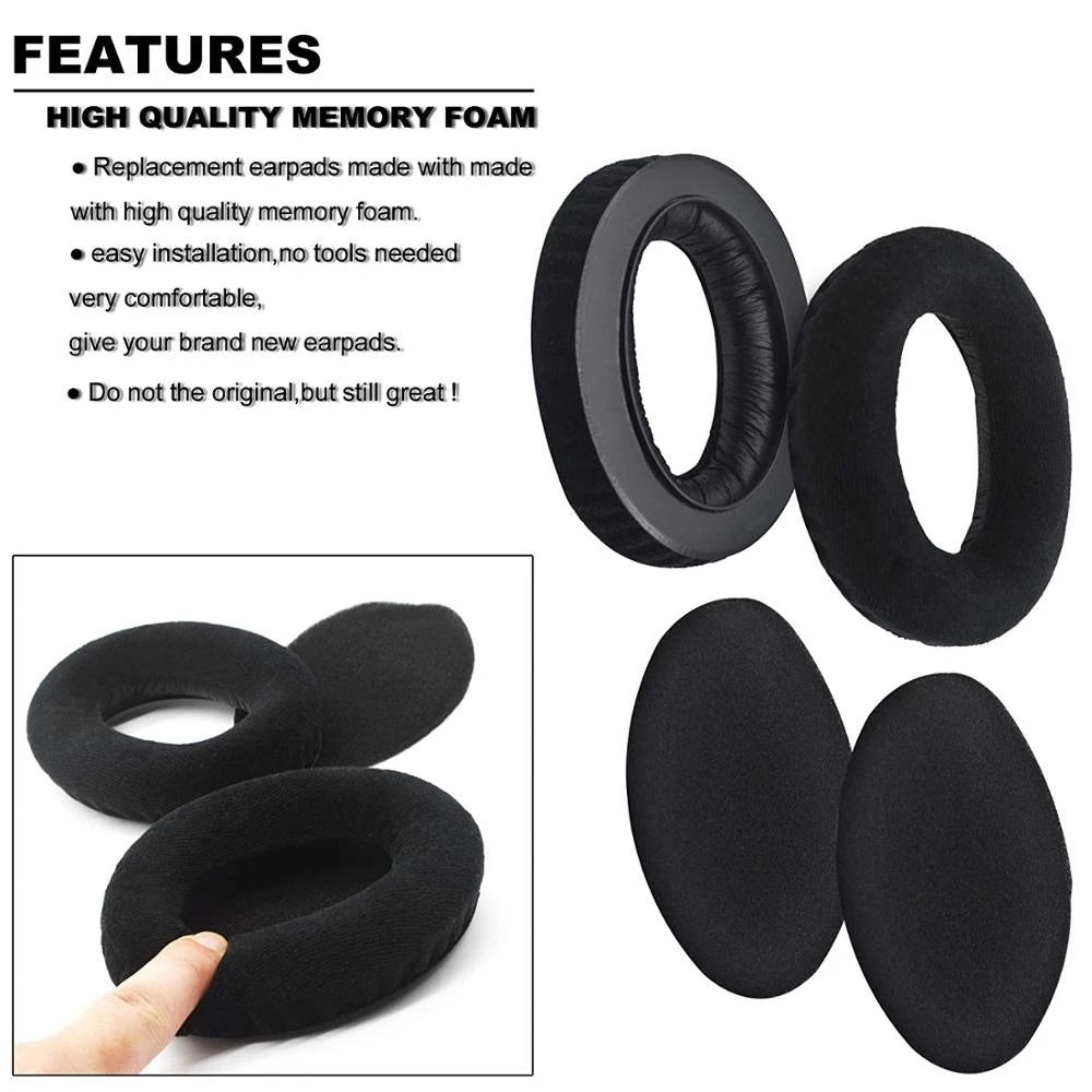 1 Pair Replacement Ear Cushions for Sennheiser HD545 HD565 HD580 HD600 HD650