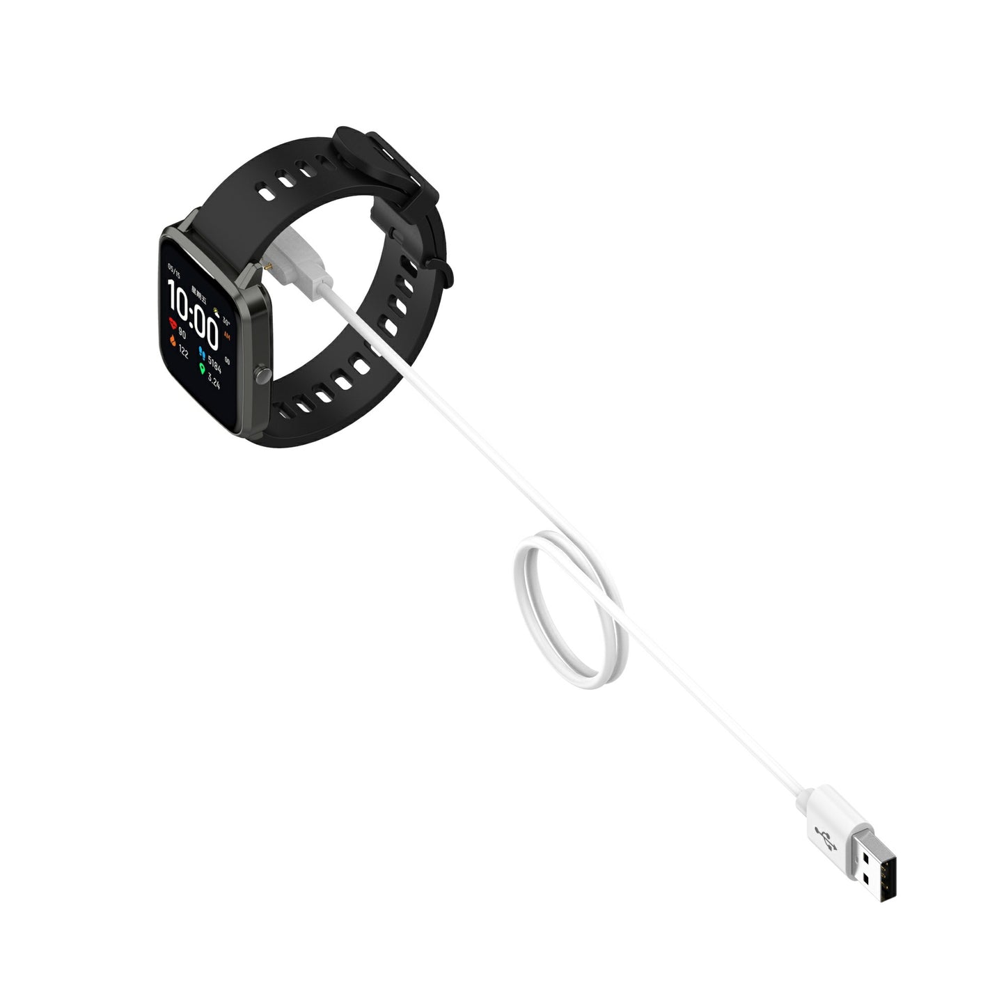 1.2m Universal Smart Watch Charging Cable Portable Magnetic Charge Cable for Oppo Watch Free/TicWatch GTH