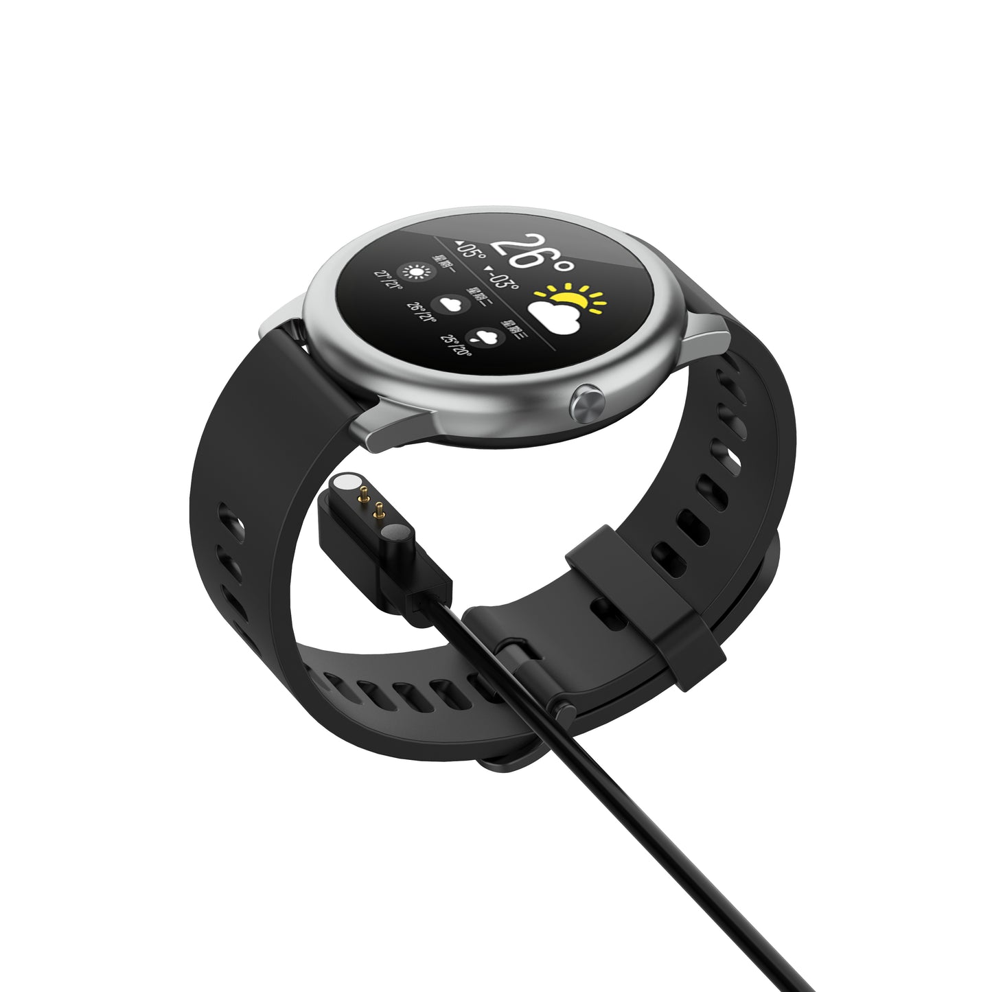 1m Smart Watch Charger Magnetic USB Charging Cable for Xiaomi Haylou RT2 LS10