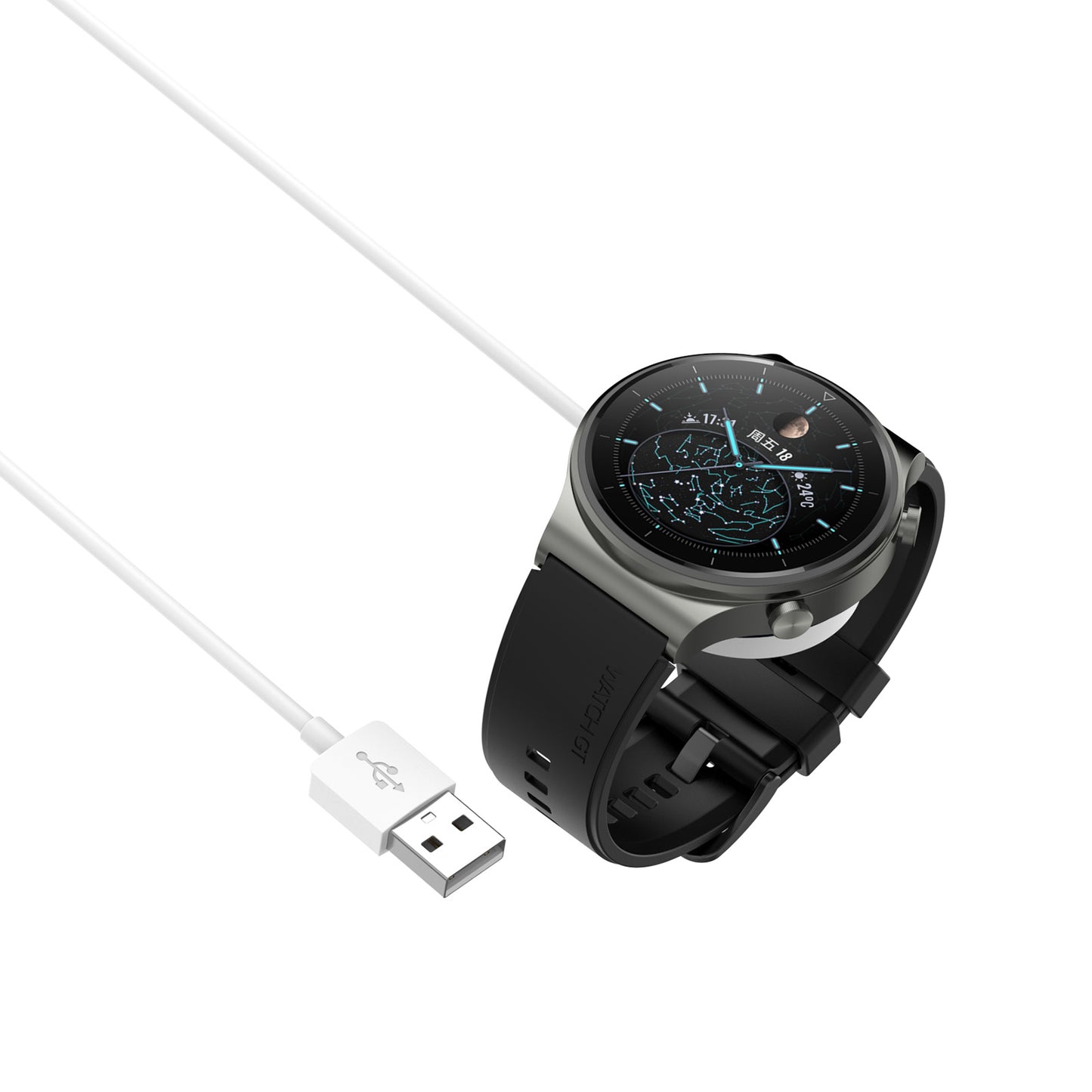 For Huawei Watch D/GT Runner/GT2 Pro Smart Watch Wireless Charger Integrated Charging Base with Cable