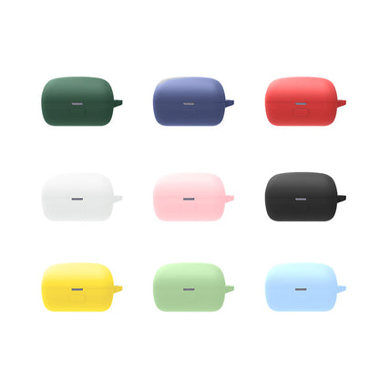 For Sony WF-L900 Earphone Charging Box Silicone Protective Case Bluetooth Earbuds Cover with Buckle