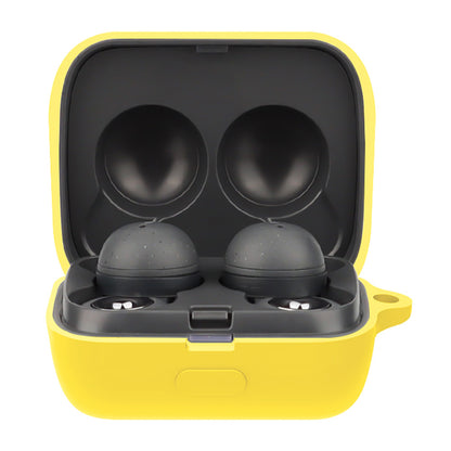 For Sony WF-L900 Earphone Charging Box Silicone Protective Case Bluetooth Earbuds Cover with Buckle