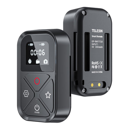 TELESIN GP-RMT-T10 T10 80M WiFi Bluetooth Remote Controller with Display for GoPro Hero 10/9/8/Max