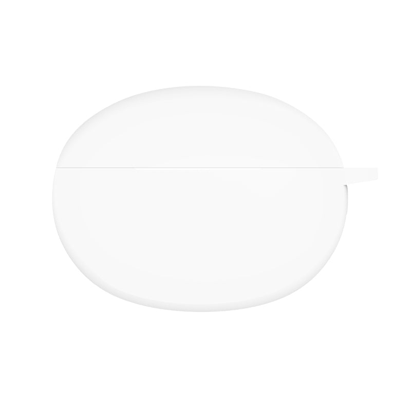 For Oppo Enco X2 Bluetooth Earphone Anti-drop Silicone Case Charging Box Cover with Anti-loss Buckle