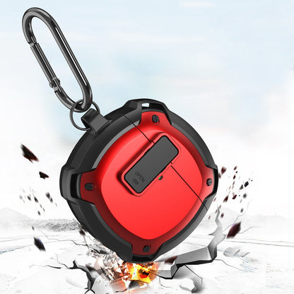 For Huawei FreeBuds 4/4E Snap-on Lid Design Bluetooth Earphone Cover TPU+PC Anti-drop Protective Case