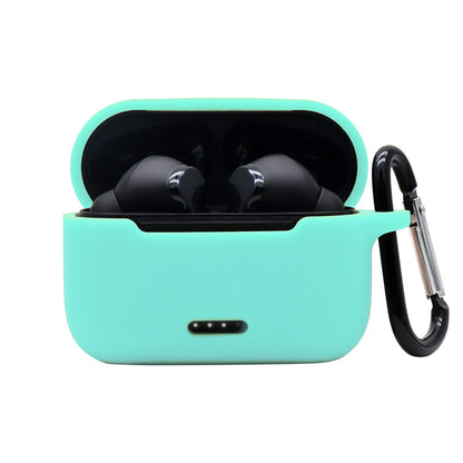 Anti-fall Silicone Case for TOZO NC2 Wireless Bluetooth Headphones Cover with Anti-lost Carabiner