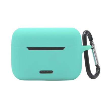 Anti-fall Silicone Case for TOZO NC2 Wireless Bluetooth Headphones Cover with Anti-lost Carabiner