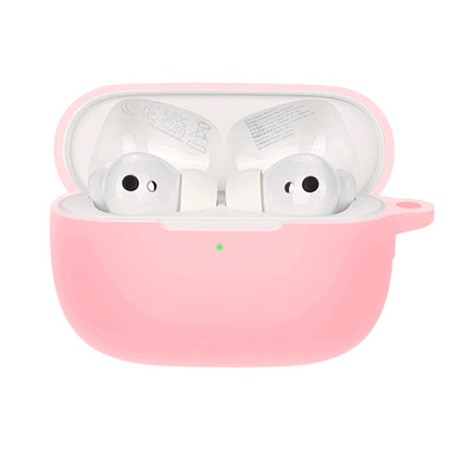For Honor Earbuds 3 Pro Wireless Earphone Silicone Protective Case Cover with Anti-lost Buckle