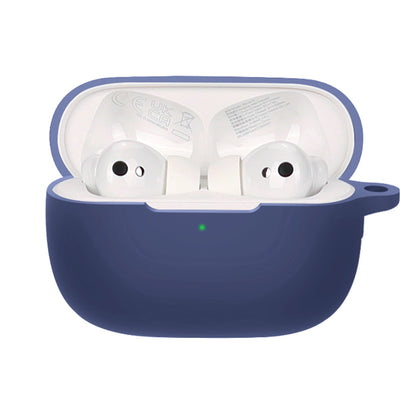 For Honor Earbuds 3 Pro Wireless Earphone Silicone Protective Case Cover with Anti-lost Buckle