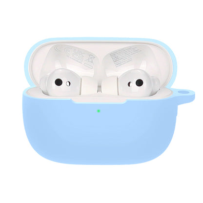 For Honor Earbuds 3 Pro Wireless Earphone Silicone Protective Case Cover with Anti-lost Buckle
