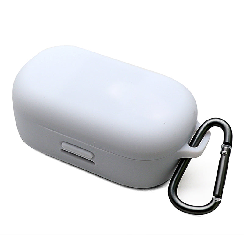 For Bose QuietComfort Earbuds Silicone Cover Bluetooth TWS Earphone Protective Sleeve Case with Anti-lost Buckle