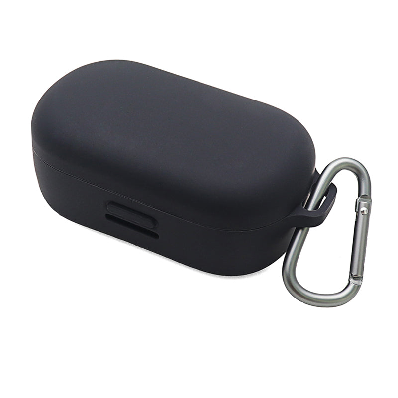 For Bose QuietComfort Earbuds Silicone Cover Bluetooth TWS Earphone Protective Sleeve Case with Anti-lost Buckle