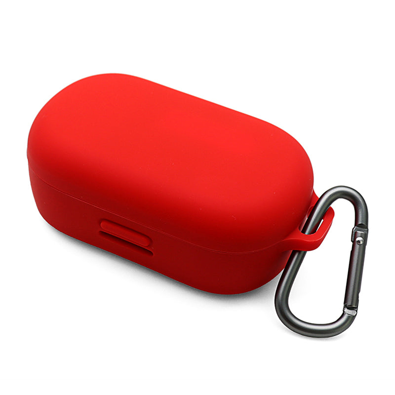 For Bose QuietComfort Earbuds Silicone Cover Bluetooth TWS Earphone Protective Sleeve Case with Anti-lost Buckle