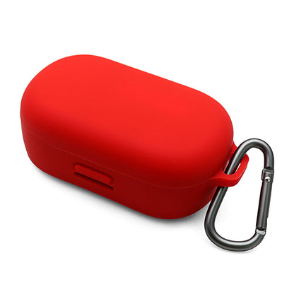 For Bose QuietComfort Earbuds Silicone Cover Bluetooth TWS Earphone Protective Sleeve Case with Anti-lost Buckle