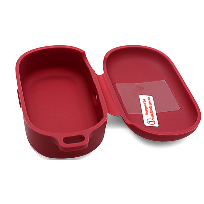 For Bose QuietComfort Earbuds Silicone Cover Bluetooth TWS Earphone Protective Sleeve Case with Anti-lost Buckle