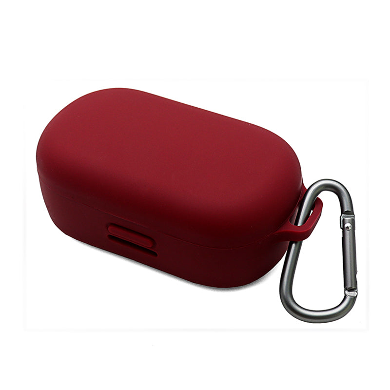 For Bose QuietComfort Earbuds Silicone Cover Bluetooth TWS Earphone Protective Sleeve Case with Anti-lost Buckle